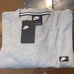 NWT NIKE Air Waffle Thermal Loose Fit Shirt